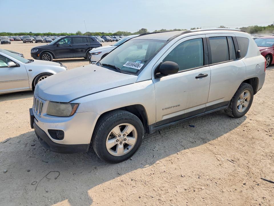 JEEP COMPASS 2014 with VIN 1C4NJCBA7ED548202 - Photo from auction