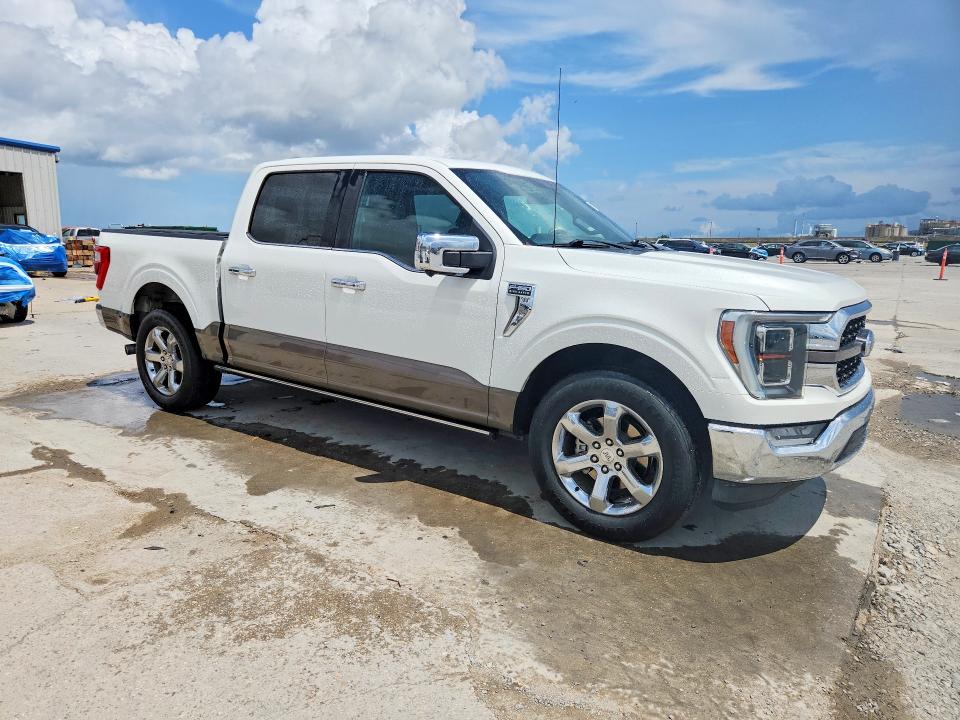 Photo 4 from auction – 2021 FORD F150 with VIN 1FTEW1C59MFA31302