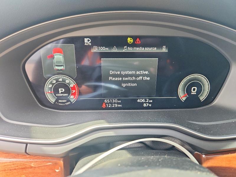 Photo 9 from auction – 2021 AUDI A4 with VIN WAUBBAF47MA003753