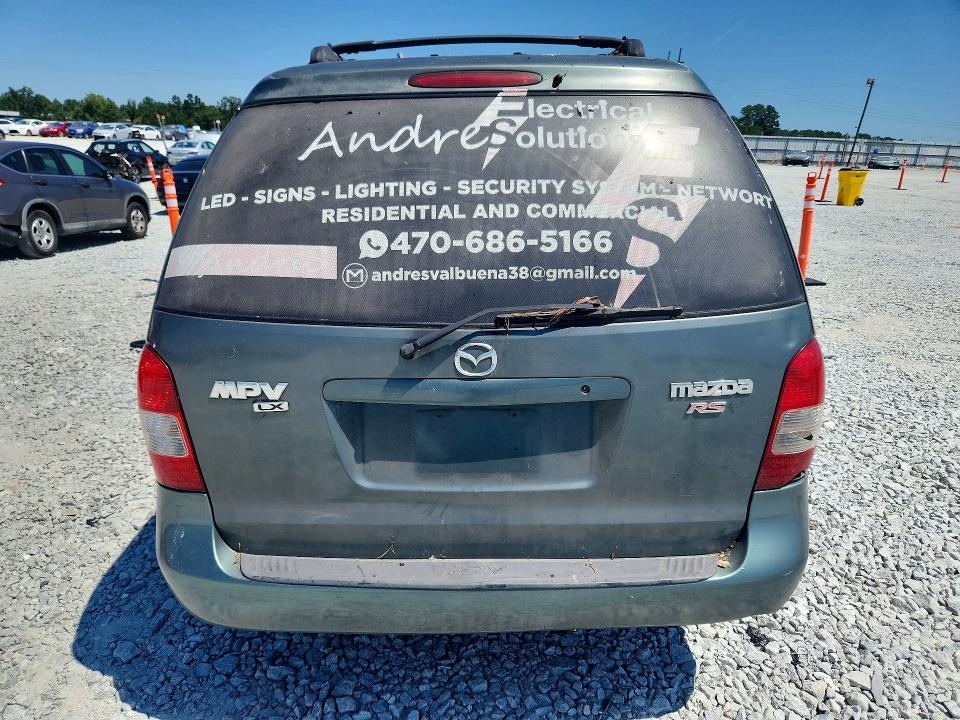 Photo 6 from auction – 2000 MAZDA MPV with VIN JM3LW28G6Y0157690
