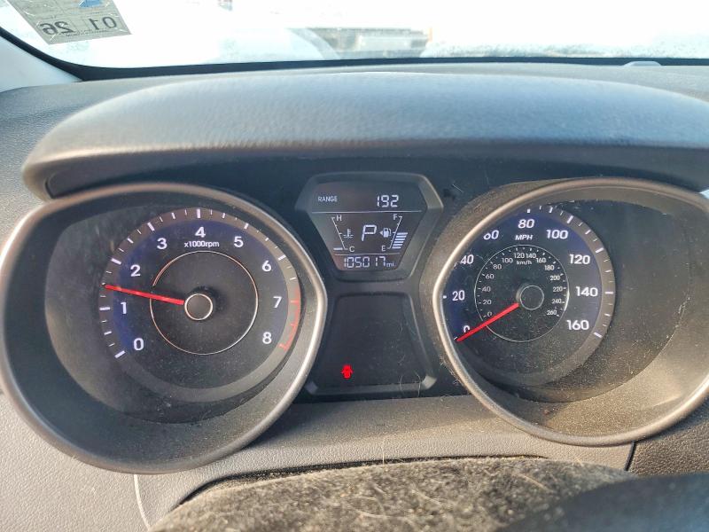 Photo 9 from auction – 2016 HYUNDAI ELANTRA with VIN 5NPDH4AE8GH728190