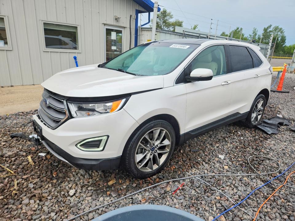 FORD EDGE 2016 with VIN 2FMPK4K85GBB09951 - Photo from auction