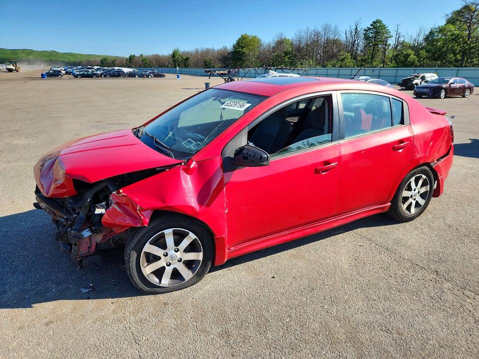 NISSAN SENTRA 2012 with VIN 3N1AB6AP8CL725823 - Photo from auction