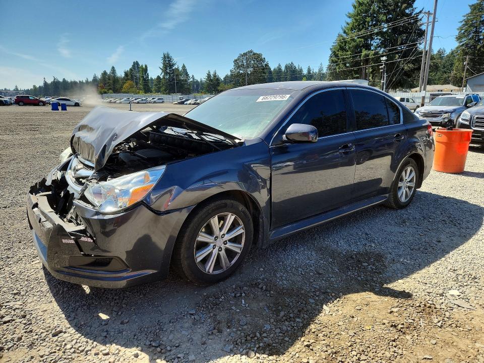 SUBARU LEGACY 2011 with VIN 4S3BMB66XB3231010 - Photo from auction