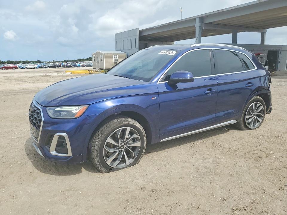 AUDI Q5 2025 with VIN WA1EAAFYXS2034499 - Photo from auction
