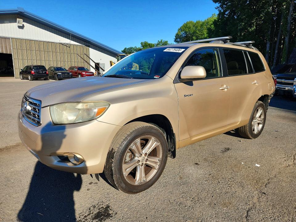 TOYOTA HIGHLANDER 2008 with VIN JTEES43A182087155 - Photo from auction