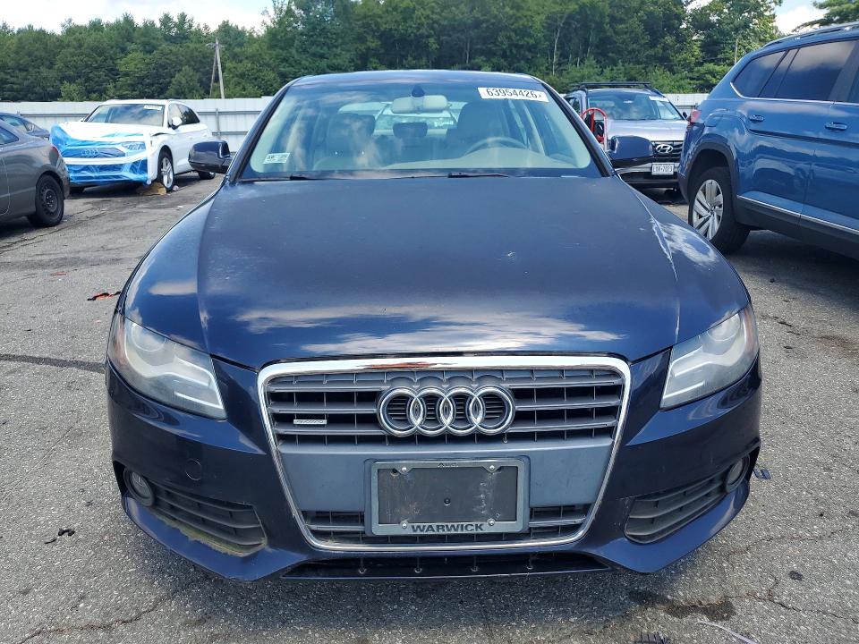 Photo 5 from auction – 2010 AUDI A4 with VIN WAUFFAFL8AN014360