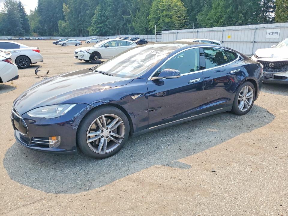 TESLA MODEL S 2015 with VIN 5YJSA1S11FF080744 - Photo from auction