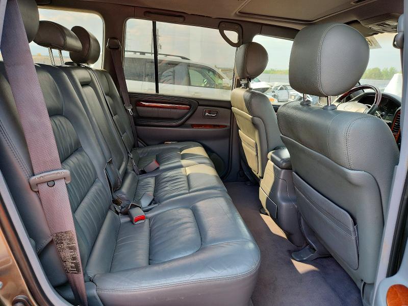 Photo 11 from auction – 1999 LEXUS LX with VIN JT6HT00W2X0047188