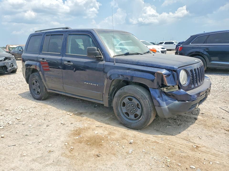 Photo 4 from auction – 2016 JEEP PATRIOT with VIN 1C4NJPBB4GD649135