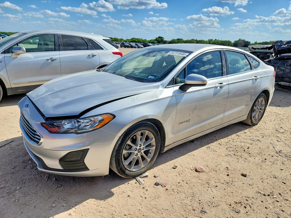 FORD FUSION 2019 with VIN 3FA6P0LU3KR109100 - Photo from auction