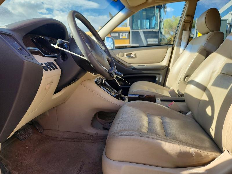 Photo 7 from auction – 2002 TOYOTA HIGHLANDER with VIN JTEHF21A920087626