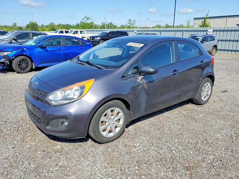KIA RIO 2013 with VIN KNADM5A31D6852367 - Photo from auction