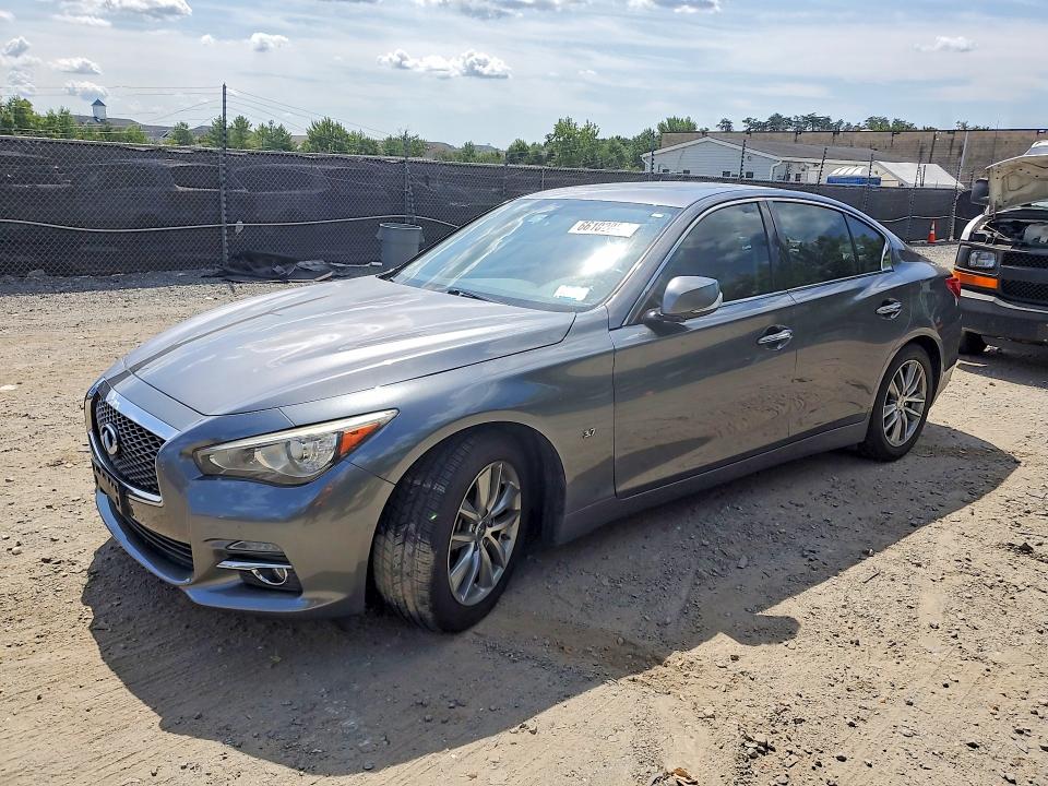 Photo 1 from auction – 2014 INFINITI Q50 with VIN JN1BV7AP8EM677654