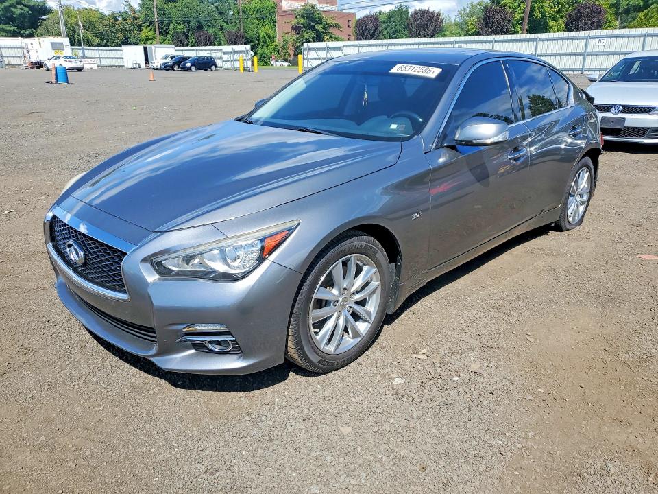 INFINITI Q50 2017 with VIN JN1EV7AR4HM831389 - Photo from auction