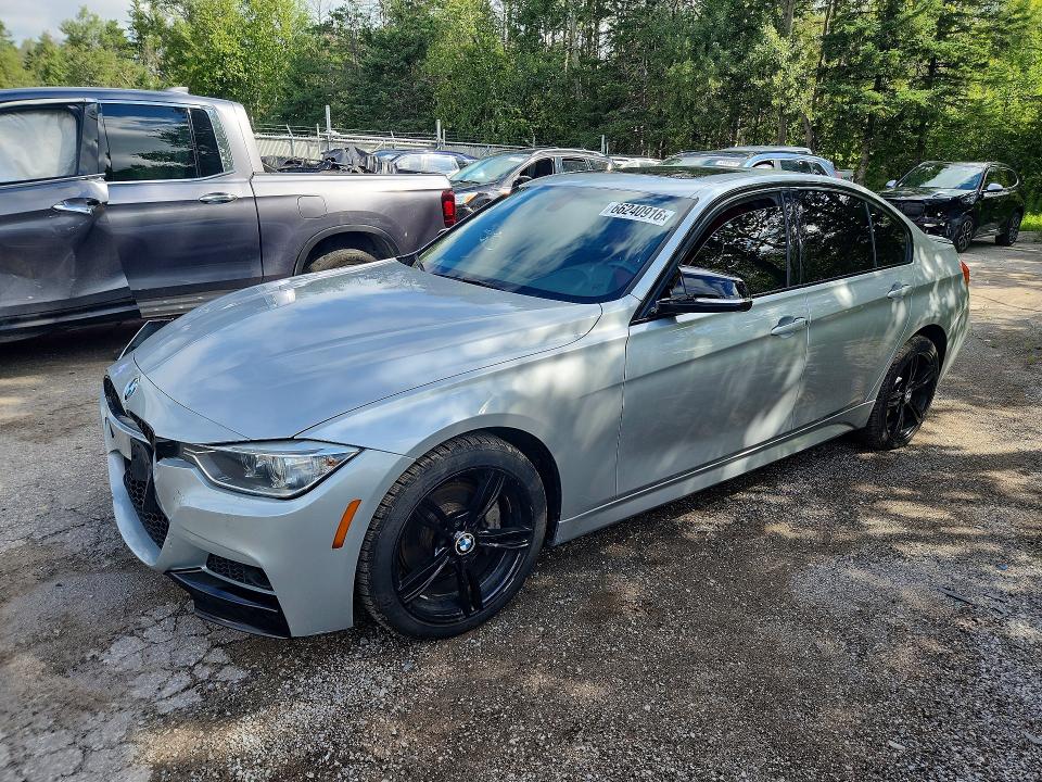 BMW 328 2015 with VIN WBA3B3G5XFNT19621 - Photo from auction