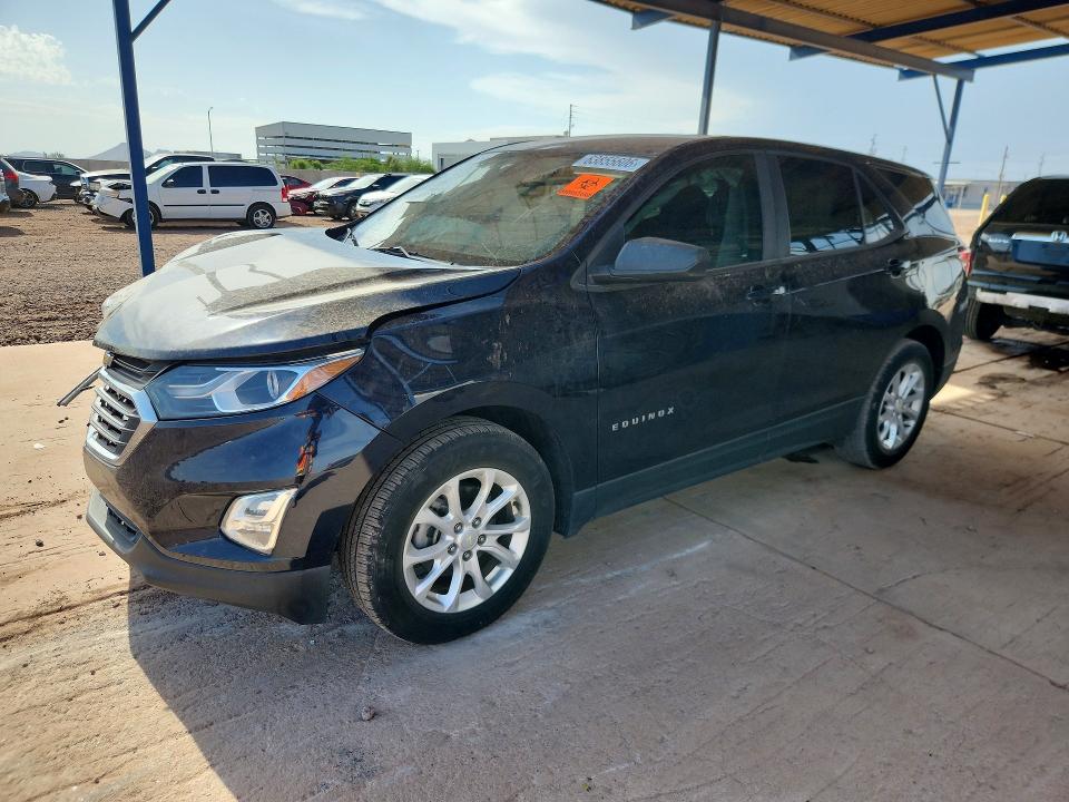 CHEVROLET EQUINOX 2020 with VIN 3GNAXHEVXLS515739 - Photo from auction