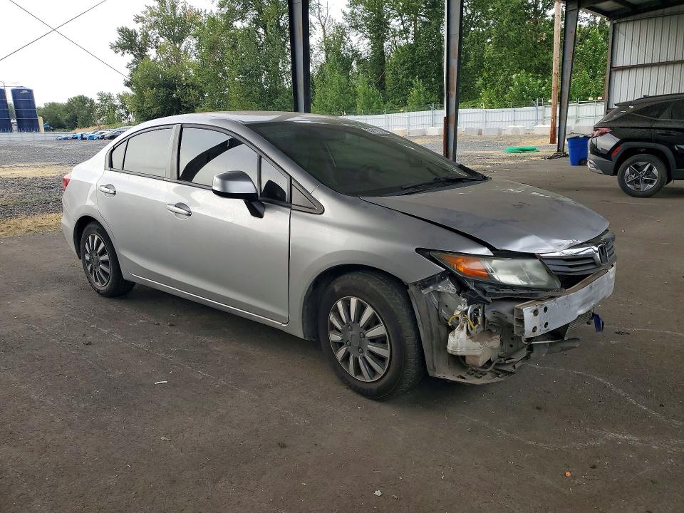 Photo 4 from auction – 2012 HONDA CIVIC with VIN 19XFB2F52CE362653
