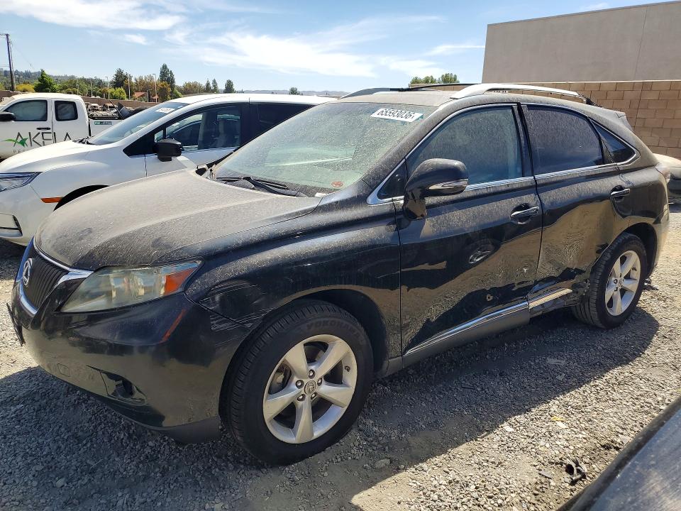 LEXUS RX 2011 with VIN 2T2ZK1BA0BC056666 - Photo from auction