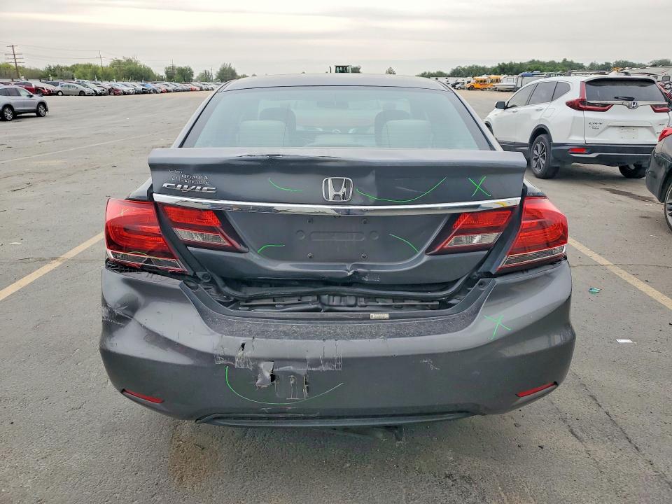 Photo 6 from auction – 2013 HONDA CIVIC with VIN 19XFB2F56DE058646