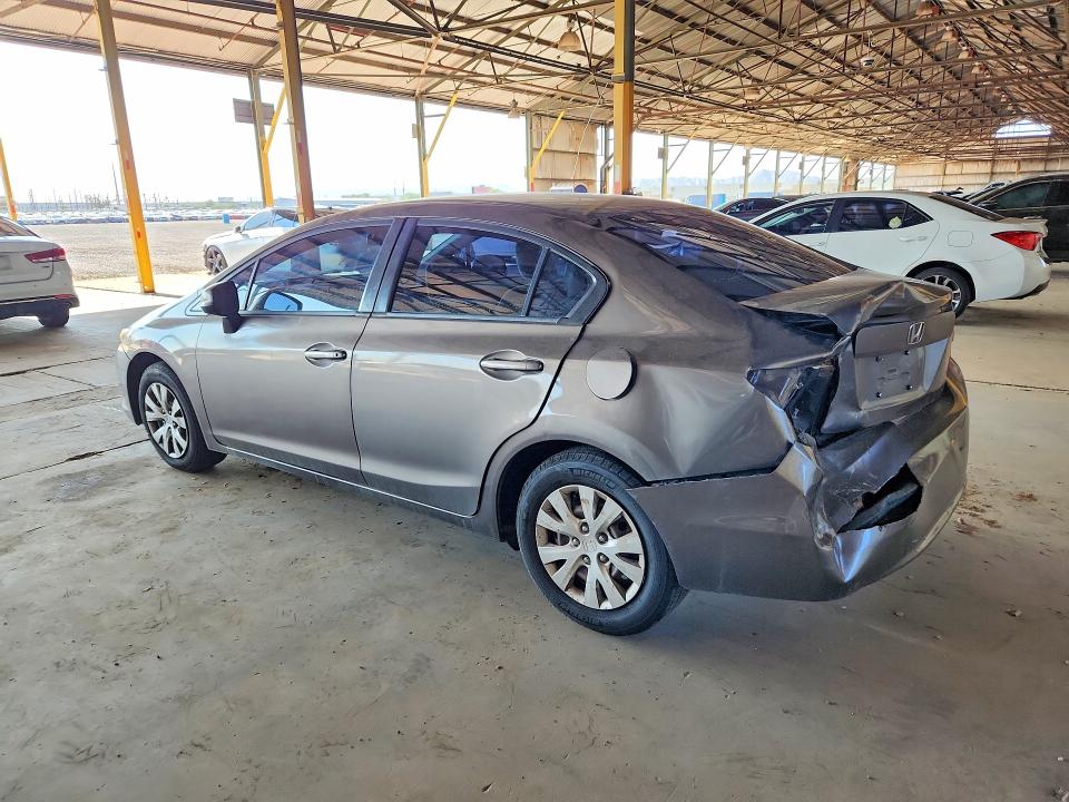 Photo 2 from auction – 2012 HONDA CIVIC with VIN 2HGFB2F56CH585686