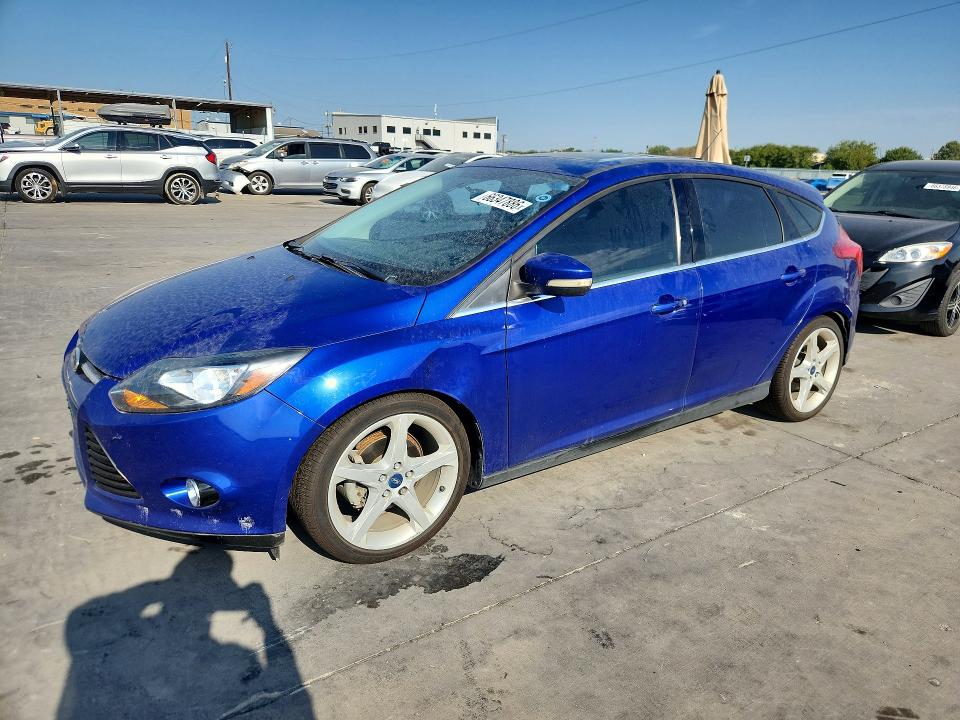 FORD FOCUS 2013 with VIN 1FADP3N28DL176619 - Photo from auction