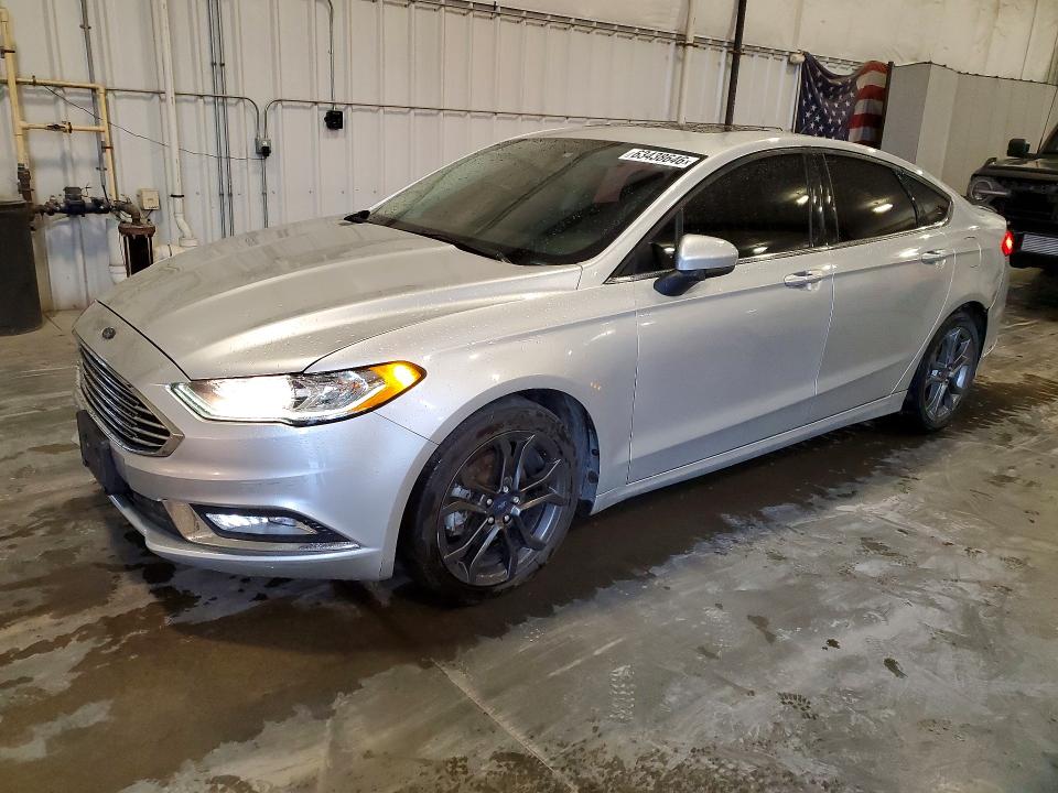 Photo 1 from auction – 2018 FORD FUSION with VIN 3FA6P0HD6JR272542