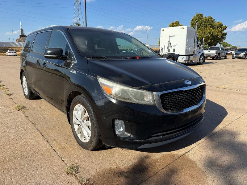 KIA SEDONA 2015 with VIN KNDMC5C17F6020004 - Photo from auction