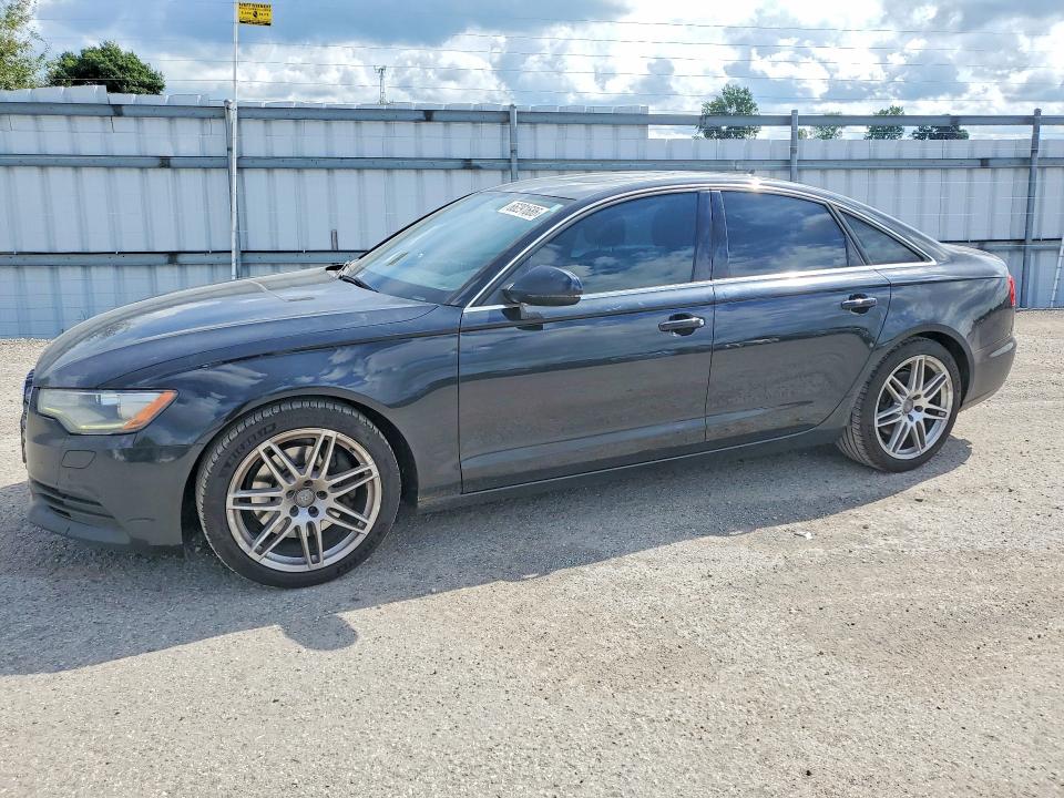 AUDI A6 2014 with VIN WAUFMCFC2EN005483 - Photo from auction