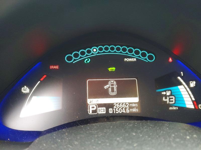 Photo 9 from auction – 2016 NISSAN LEAF with VIN 1N4BZ0CP4GC305023