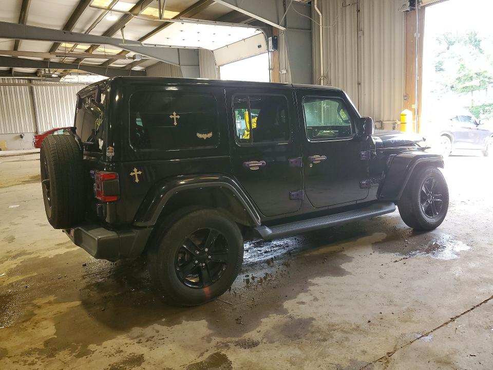 Снимка 3 от търг – 2021 JEEP WRANGLER UNLIMITED с VIN 1C4HJXEN0MW671362