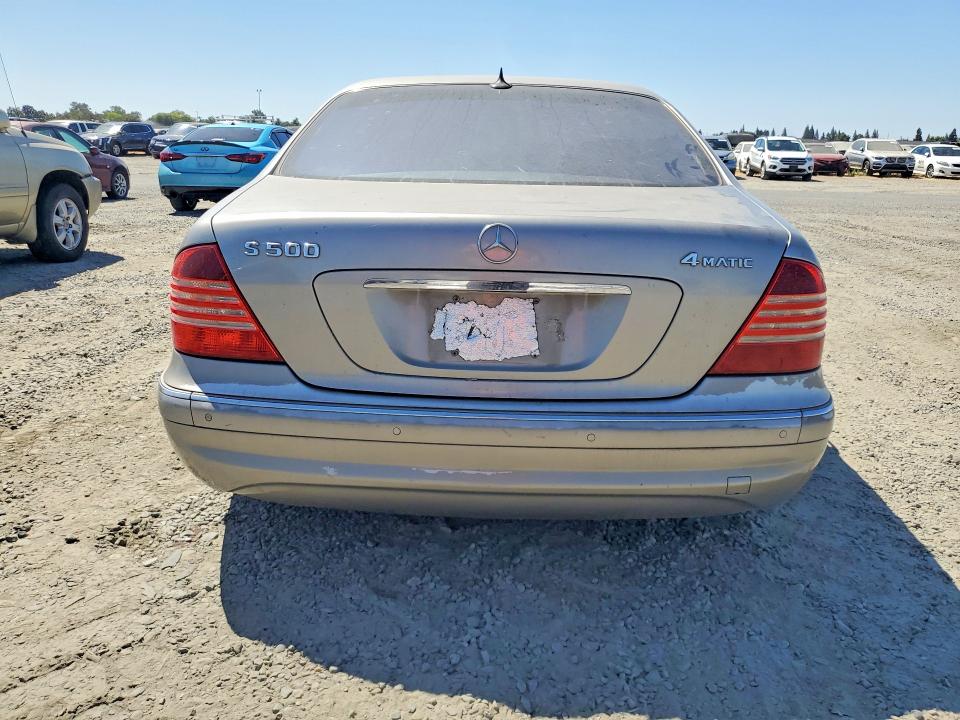 Photo 6 from auction – 2003 MERCEDES-BENZ S with VIN WDBNG84J83A347818