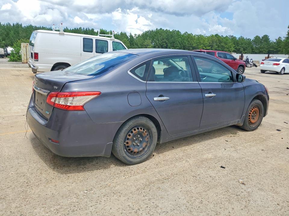 Photo 3 from auction – 2014 NISSAN SENTRA with VIN 3N1AB7APXEL673717