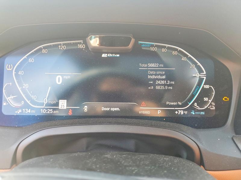 Photo 9 from auction – 2021 BMW 330XE with VIN 3MW5P9J06M8B89217