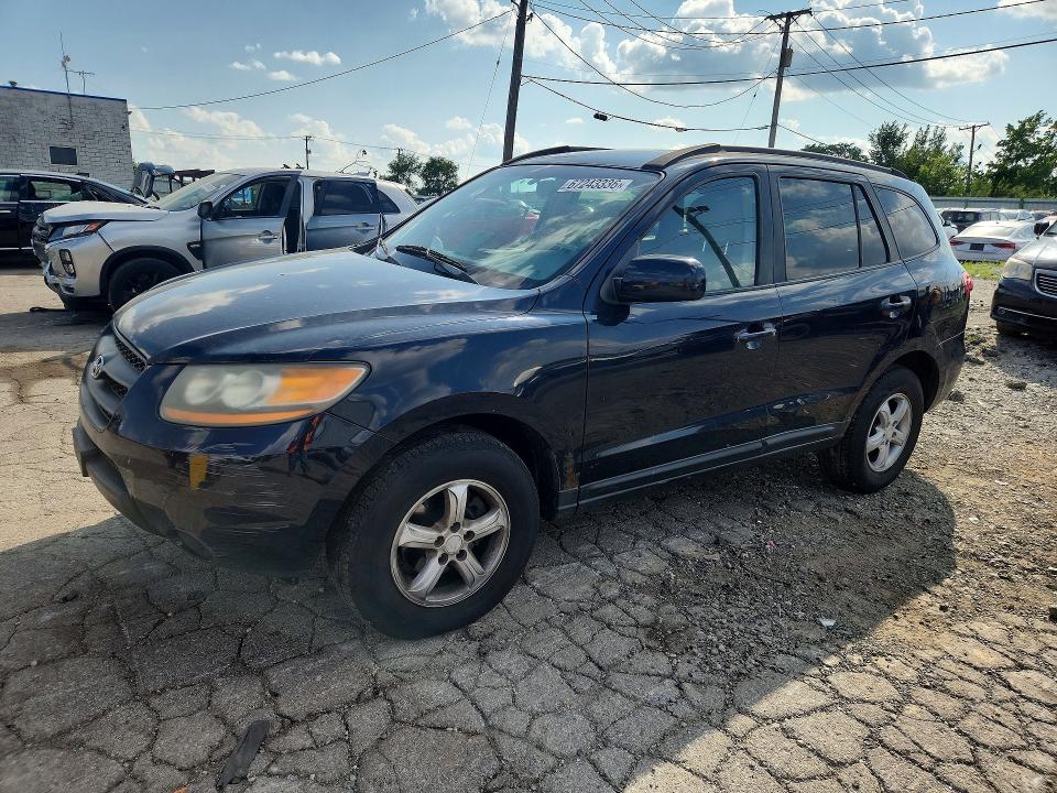 HYUNDAI SANTA FE 2008 с VIN 5NMSG13D88H157280 - Фото с аукциона