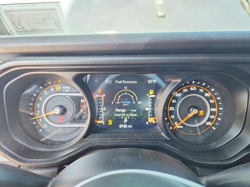 Photo 9 from auction – 2025 JEEP GLADIATOR with VIN 1C6PJTAG2SL524851