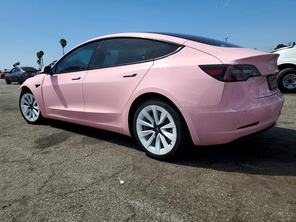 Photo 2 from auction – 2022 TESLA MODEL 3 with VIN 5YJ3E1EB1NF151713