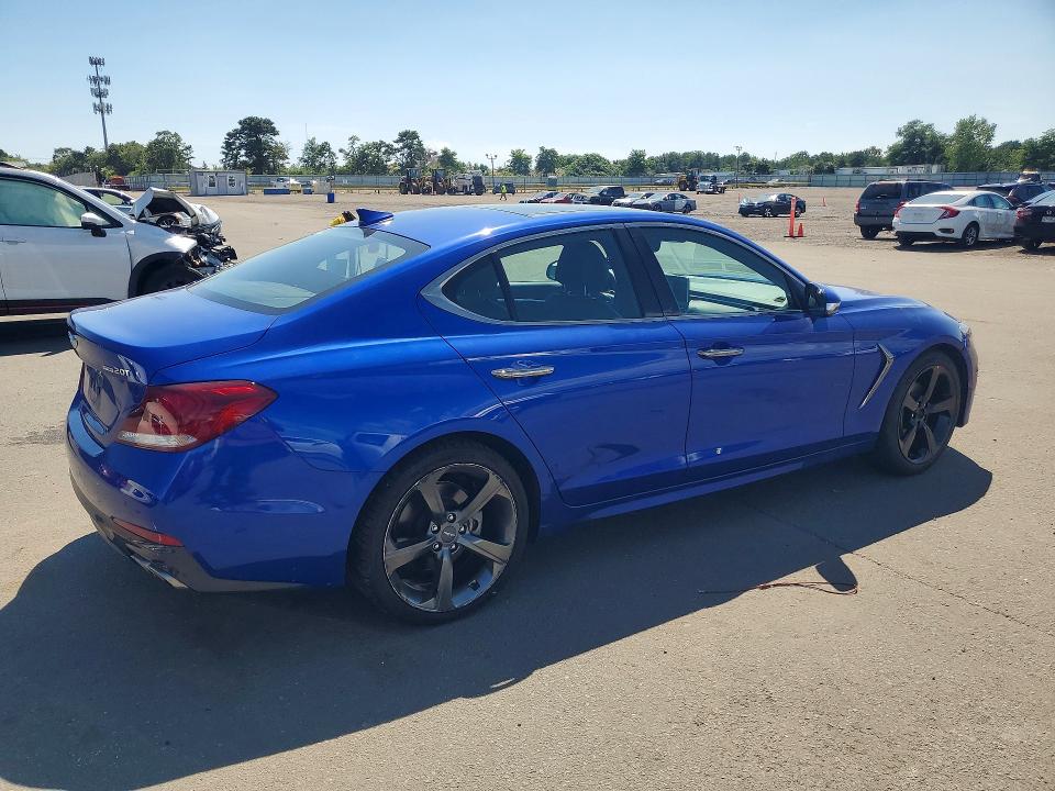 Photo 3 from auction – 2019 GENESIS G70 with VIN KMTG44LA1KU019670