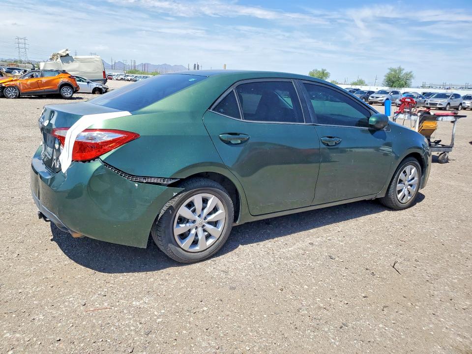 Photo 3 from auction – 2014 TOYOTA COROLLA with VIN 5YFBURHE4EP008665
