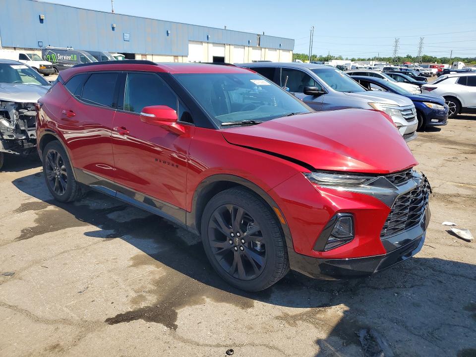 Photo 4 from auction – 2021 CHEVROLET BLAZER with VIN 3GNKBERS1MS528852