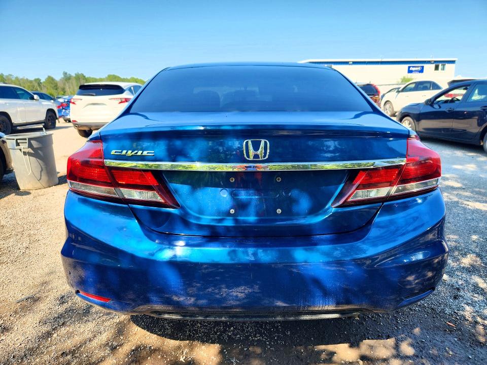 Photo 6 from auction – 2013 HONDA CIVIC with VIN 2HGFB2F4XDH004909