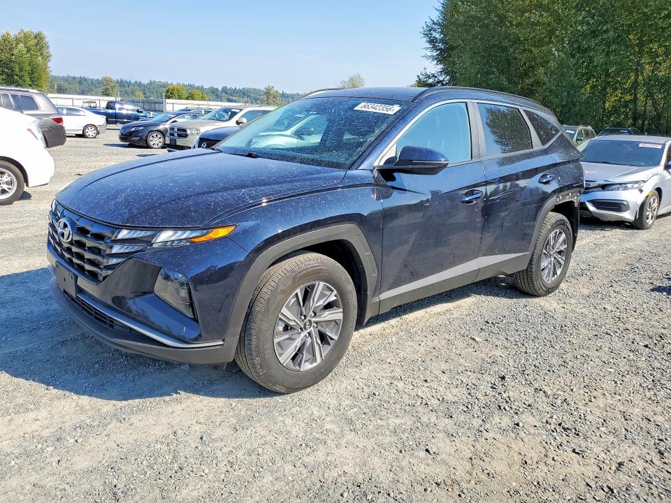 HYUNDAI TUCSON 2022 with VIN KM8JBCA10NU082427 - Photo from auction