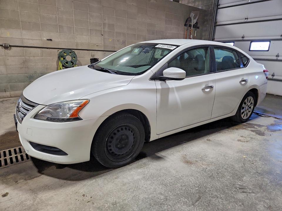 NISSAN SENTRA 2013 with VIN 3N1AB7AP1DL727324 - Photo from auction