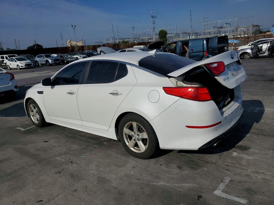Photo 2 from auction – 2015 KIA OPTIMA with VIN KNAGM4A75F5612869