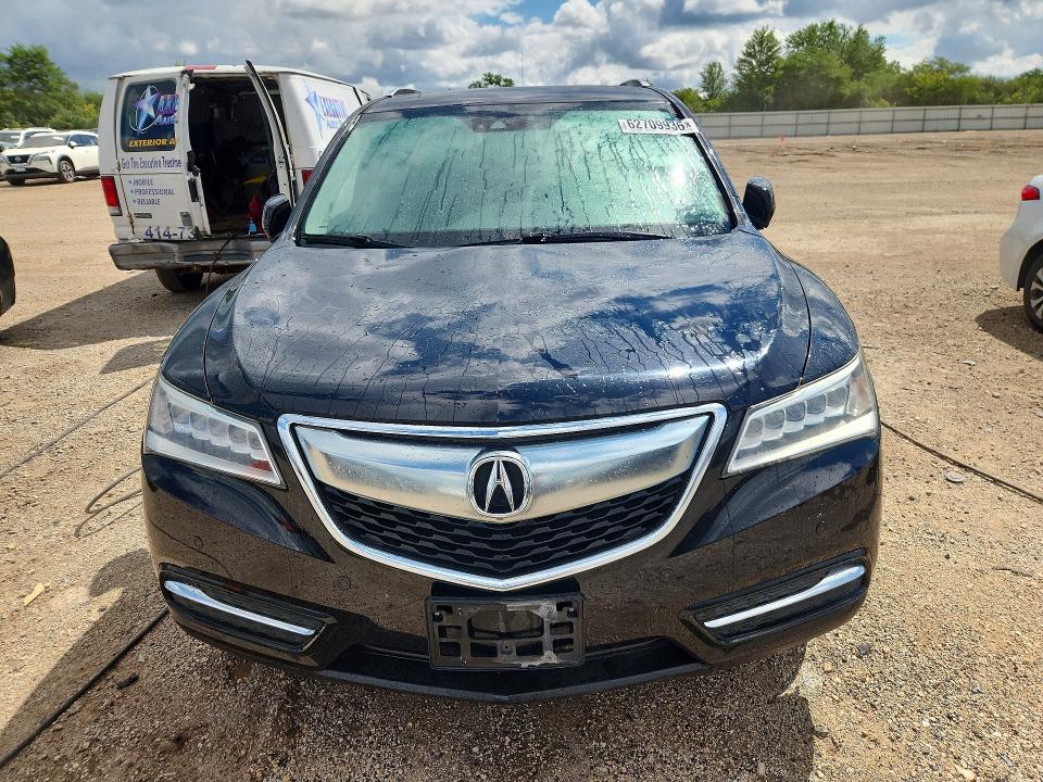 Photo 5 from auction – 2016 ACURA MDX with VIN 5FRYD4H95GB013483