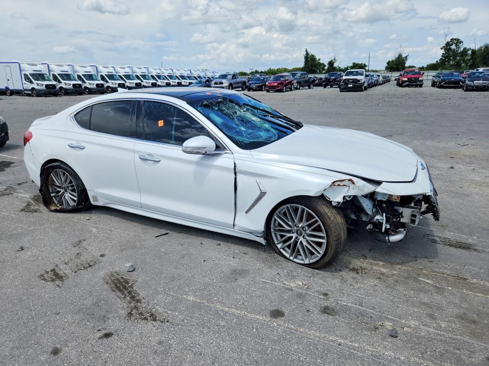 Photo 4 from auction – 2021 GENESIS G70 with VIN KMTG34LA3MU067208