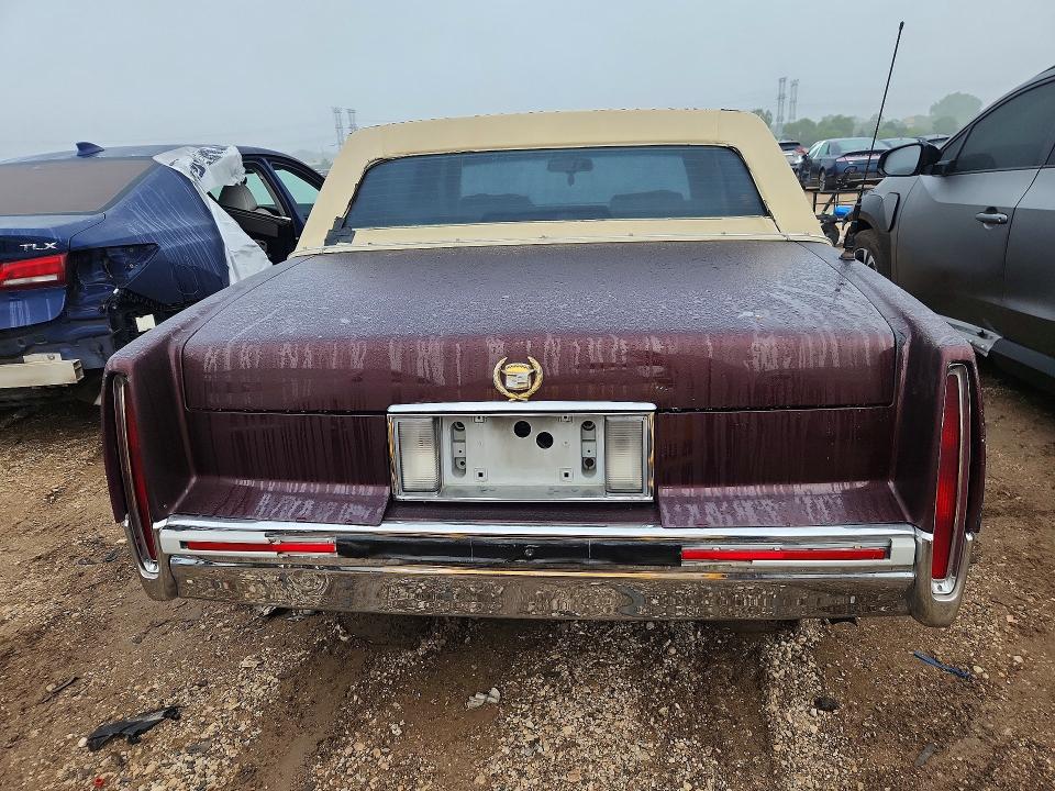 Photo 6 from auction – 1992 CADILLAC DEVILLE with VIN 1G6CD53B7P4272241