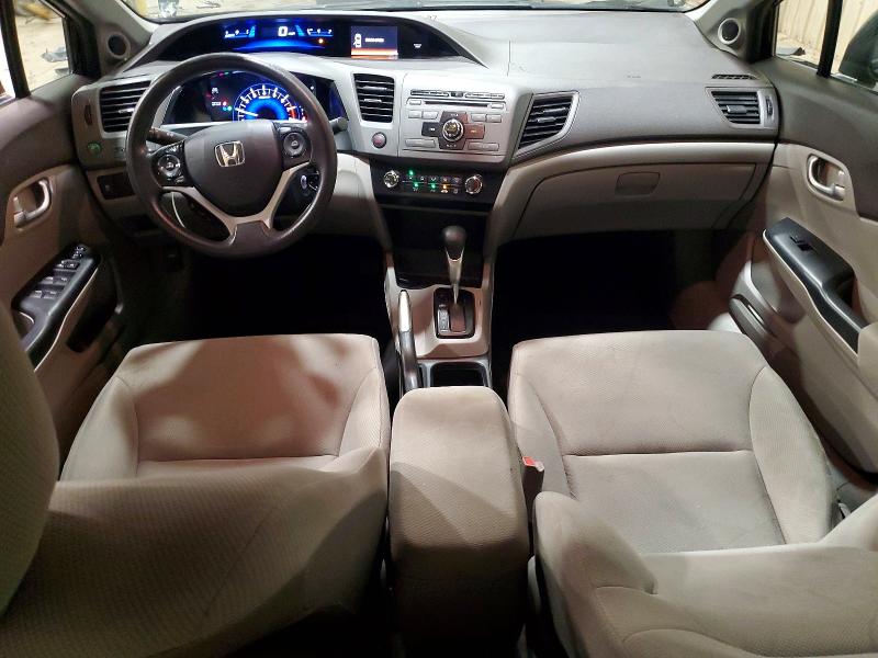 Photo 8 from auction – 2012 HONDA CIVIC with VIN 2HGFB2F84CH311719