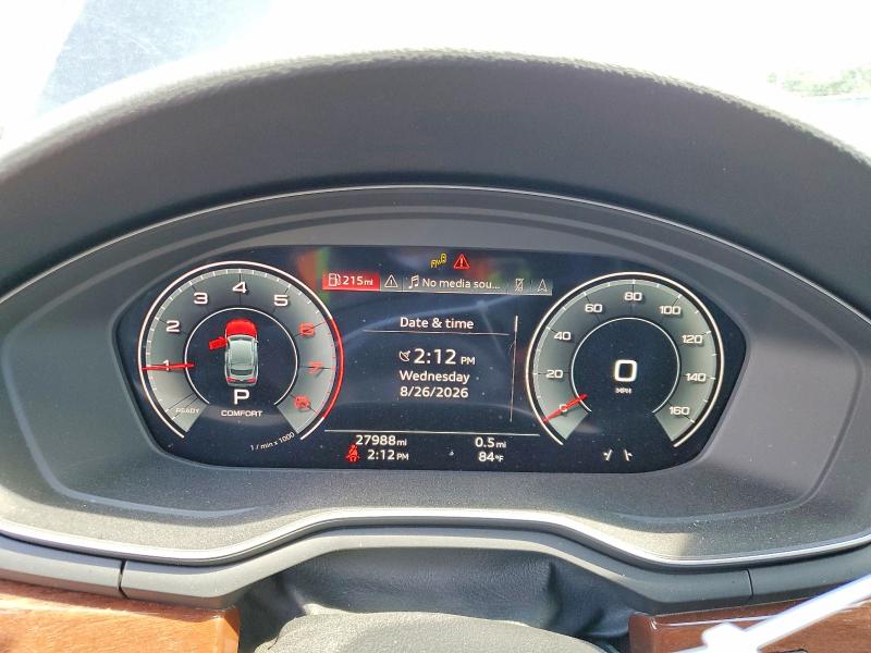 Photo 9 from auction – 2023 AUDI A5 with VIN WAUCBCF50PA054556