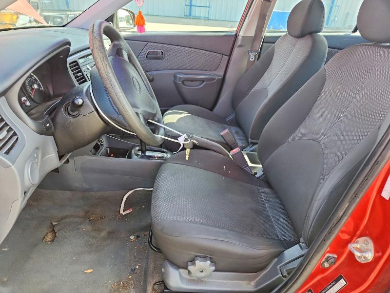 Photo 7 from auction – 2009 KIA RIO with VIN KNADE223896447463